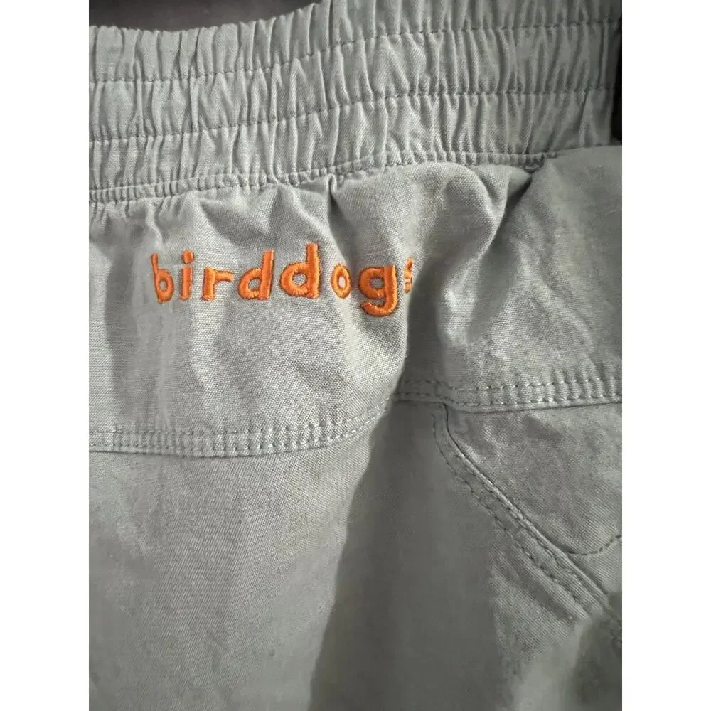 Bird Dogs Boom Shorts Gray Orange Lined Athletic Casual Shorts Mens XXL